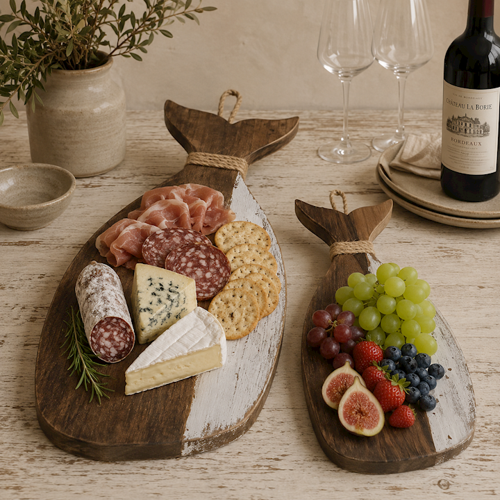 SMALL HANGING WHALE TRAY 30x13x3cm